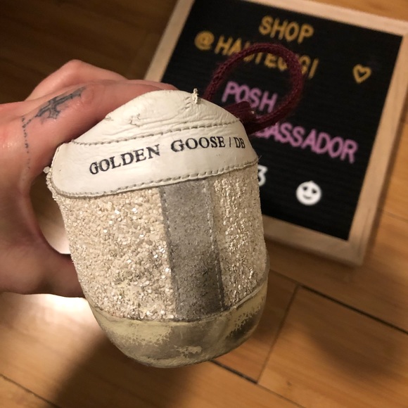 ❣️SOLD❣️[ golden goose] glitter super star sneaker - Picture 2 of 6